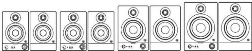 PRESONUS Eris 3.5BT 2nd Gen - Contenu de l'emballage - 1