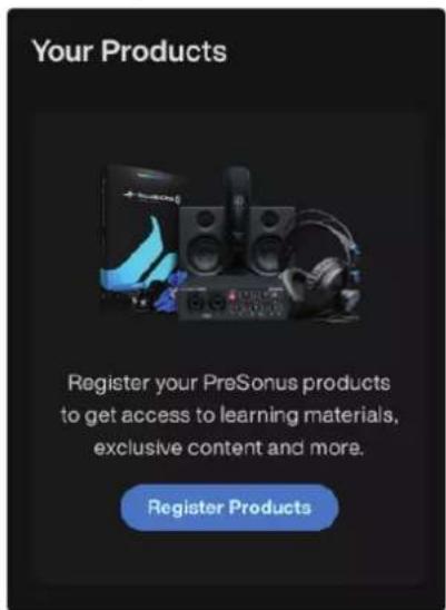 PRESONUS Eris 5BT 2nd Gen - Enregistrement du produit - 1