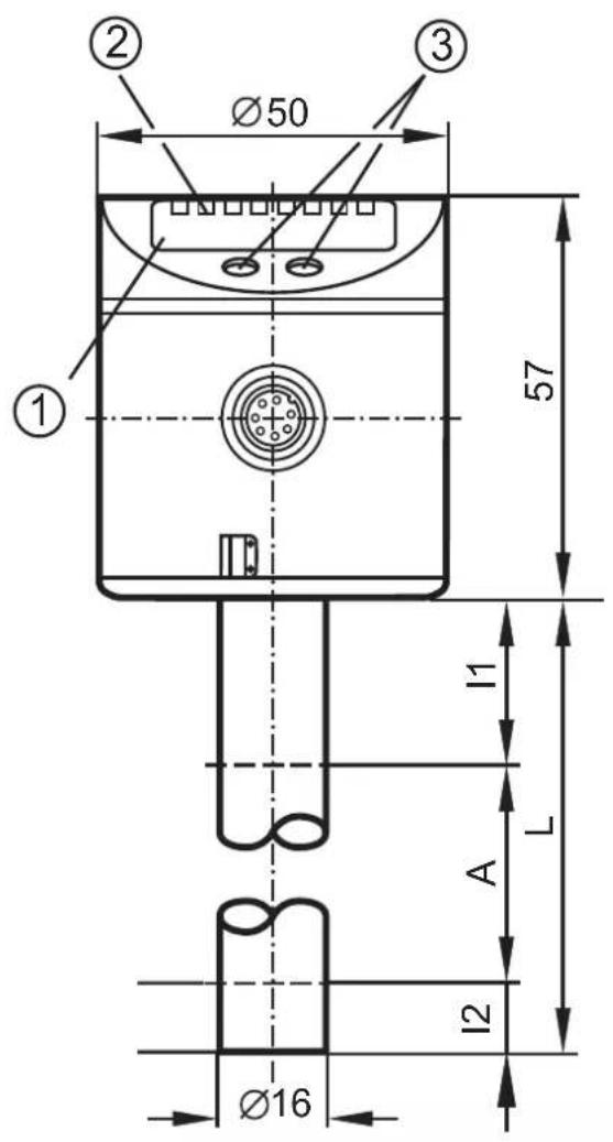 IFM LL8024 - Dimensions - 1