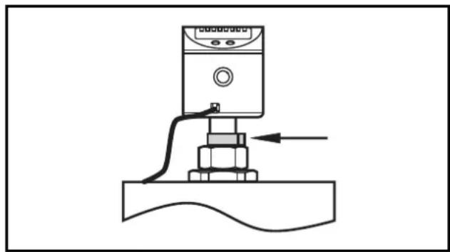 IFM LL8022 - Marquage de la hauteur d'installation : - 1