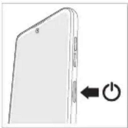 MOTOROLA Moto G54 5G - Установка карт и включение - 4