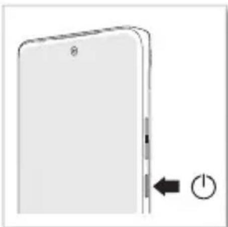 MOTOROLA Edge 40 Neo - Insertion de la carte et mise sous tension de l'appareil - 3