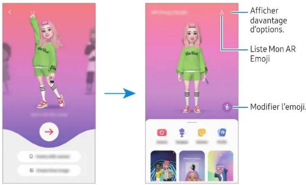 SAMSUNG Galaxy M34 5G - Créer un AR Emoji - 1