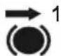 PARKSIDE PKSA 20-Li C3 - Pictogram op de kettingremhendel: - 1