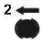 PARKSIDE PKSA 20-Li C3 - Pictogram op de kettingremhendel: - 2