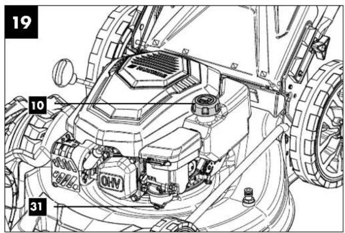 PARKSIDE PBRM 51 A1 - TONDEUSE THERMIQUE - 19