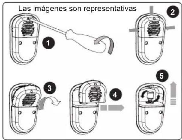 Las imágenes son representativas 1 2 3 4 5