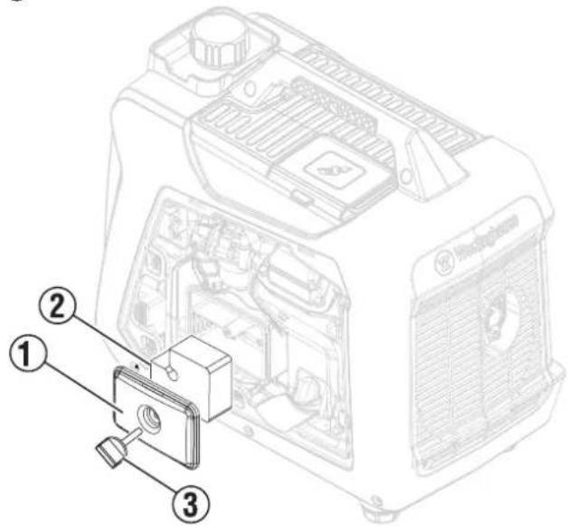 WESTINGHOUSE iGen2800c - CAMBIO DEL ACEITE DEL MOTOR - 1