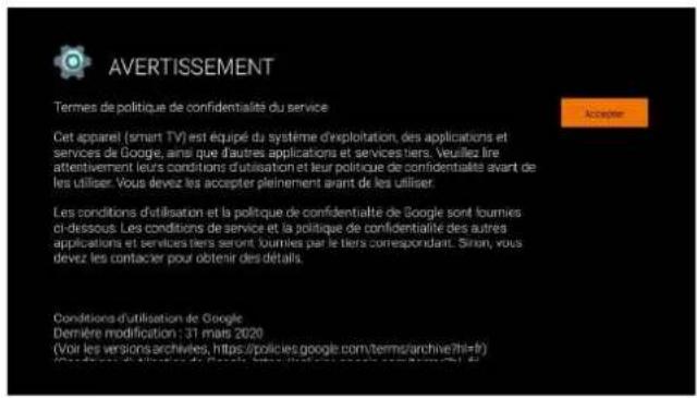CONTINENTAL EDISON CELED40SGFHD23B6 - Configuration terminée et conditions de non-responsabilité - 1
