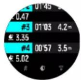 SUUNTO Race - Séance de plongée - 1
