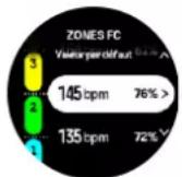 SUUNTO Race - Définir les zones FC par défaut - 2