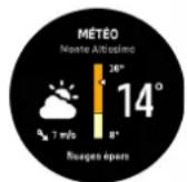 SUUNTO Race - Météo - 1