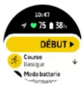 SUUNTO Race - Enregistrement d'un exercice - 1