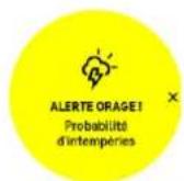 SUUNTO Race - Alarme orage - 1