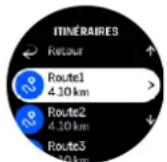 SUUNTO Race - Itinéraires - 2