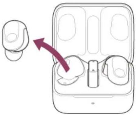 SONY INZONE Buds - Utilisation d'une seule unité du casque - 1