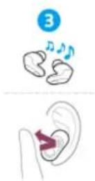 SONY INZONE Buds - Port du casque - 1