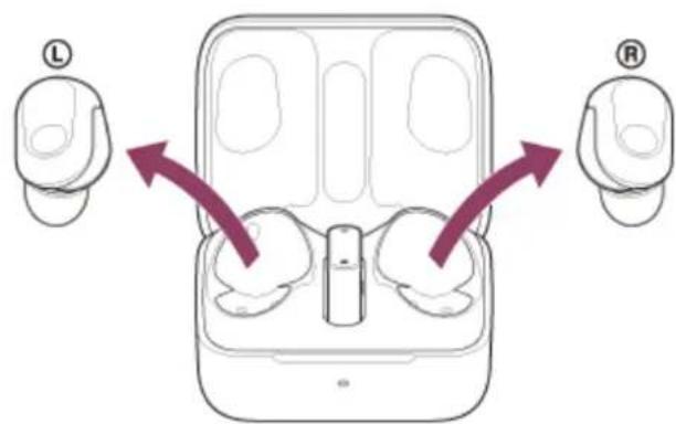 SONY INZONE Buds - Connexion à un smartphone Android apparié - 1