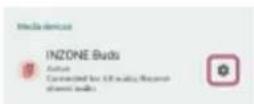 SONY INZONE Buds - Sur le smartphone Android, vérifiez le réglage LE Audio. - 1