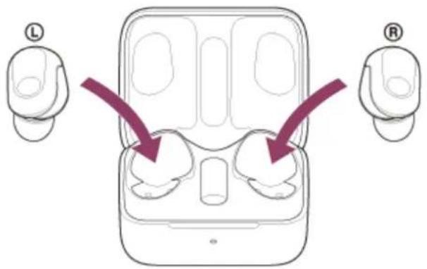 SONY INZONE Buds - Lorsque vous n'utilisez plus le casque - 1