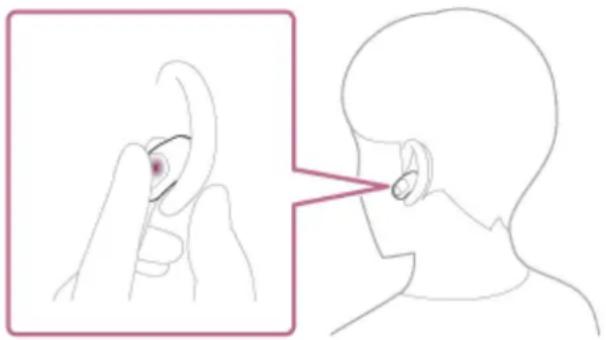 SONY INZONE Buds - Pour activer le mode attention rapide - 1