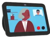 AMAZON Echo Show 8 (3rd Generation) - RESTER EN CONTACT AVEC VOTRE FAMILLE - 2