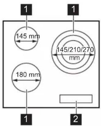 1 145 mm 180 mm 145/210/270 mm 1 2
