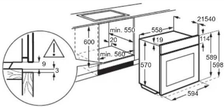 min. 550 600 20 min. 560 558 19 21540 9 3 570 114 589 598 594