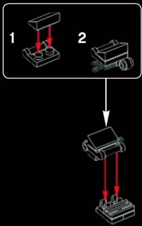 graph TD A["Component 1"] --> B["Assembly Step"] B --> C["Device with Red Arrow"] style A fill:#f9f,stroke:#333 style C fill:#bbf,stroke:#333