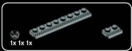 Three plastic electronic components with no visible text or symbols on the parts themselves