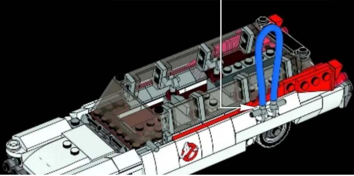 3D cutaway diagram of a vehicle showing internal components and structural elements.