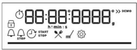 ELECTROLUX KOCDH67H - Display-Anzeigen - 1