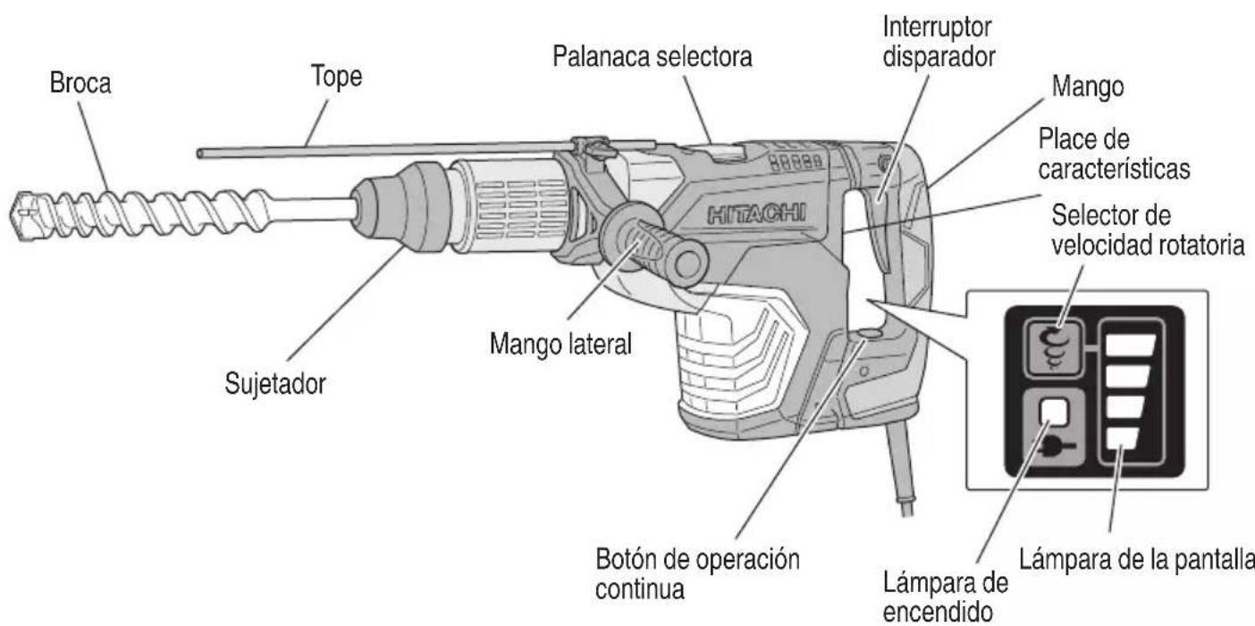 HITACHI DH45ME - NOMENCLATURA - 1