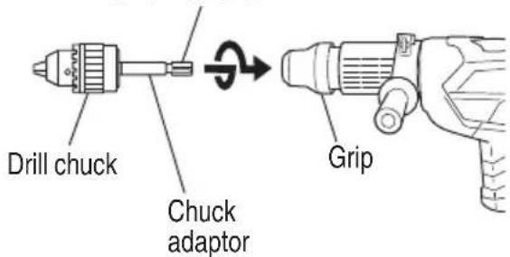 HITACHI DH45ME - WARNING: - 1