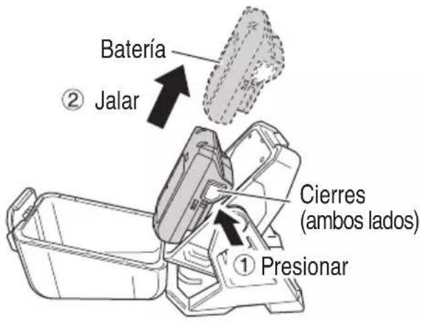 METABO UB18DBQ4 - MÉTODO DE EXTRACCIÓN E INSTALACIÓN DE LA BATERÍA - 2