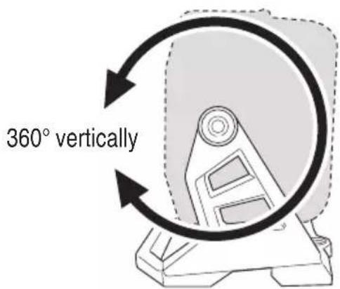 METABO UB18DBQ4 - Changing the angle of the light - 1