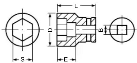 HITACHI WR22SE - Variety of sockets - 1