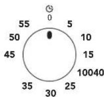 0 55 5 50 10 45 15 30 25 35 10040