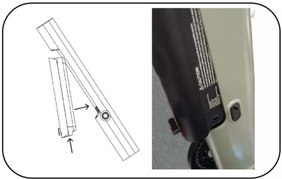 NILOX 30NXEBCLTV1 - Insertar / quitar la batería - 1