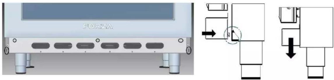 Forza FR304SE - Desembalaje de la cocina (36" &amp; 30") - 7