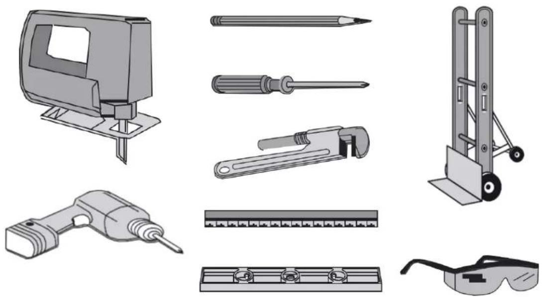 Forza FR304SE - Outils dont vous aurez besoin: - 1