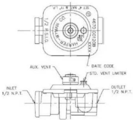Forza FR304SE - Pressure Regulator - 1