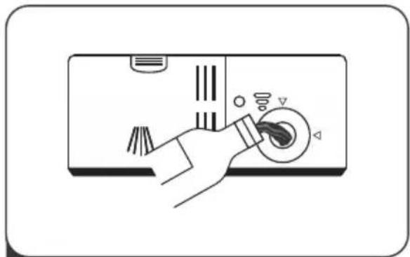 Glem Gas GDF623WH - Remplir le réservoir d'aide au rinçage - 2