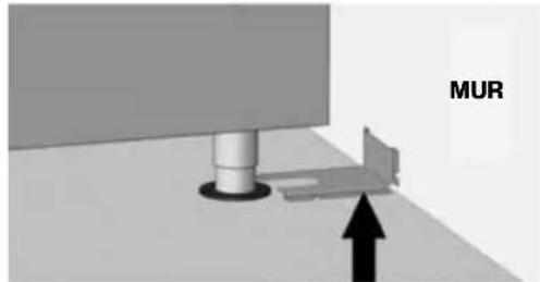 Forza FR304GN - Pour vérifier que le support anti-basculement est installé et engagé: - 3