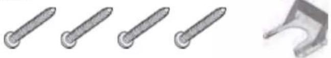 Forza FR304GN - Materiales suministrados: - 1