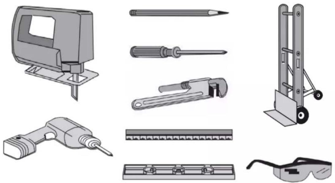 Forza FR304GN - Outils dont vous aurez besoin: - 1