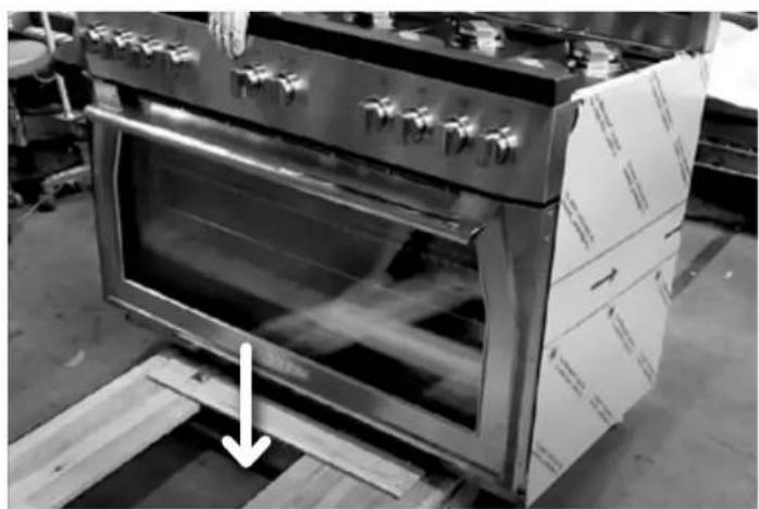 Forza FR304GN - Desembalaje de la cocina (48") - 7
