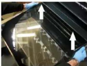 Forza FR366SE - Limpieza del cristal interno de la puerta - 3