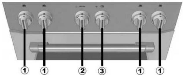 Forza FR366SE - Panel de mandos de la cocina de 30" - 1