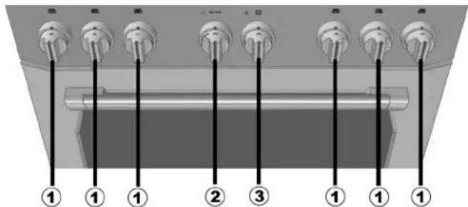 Forza FR366SE - Panel de mandos de la cocina de 36" - 1